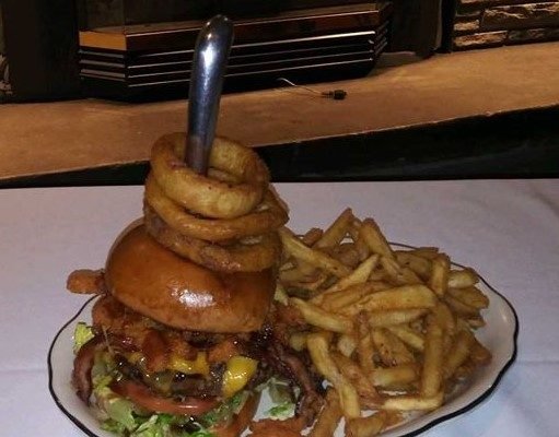 Onion Ring Burger